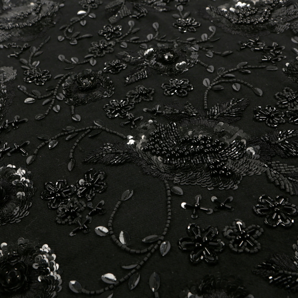 Black sequins